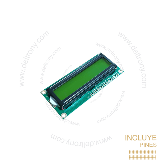 Lcd 16x2 verde